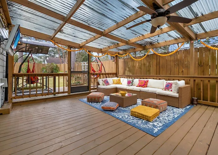 Сasa de vacaciones Boho Indian Oasis: 3bd - Pool - Tranquil Retreat Tallahassee