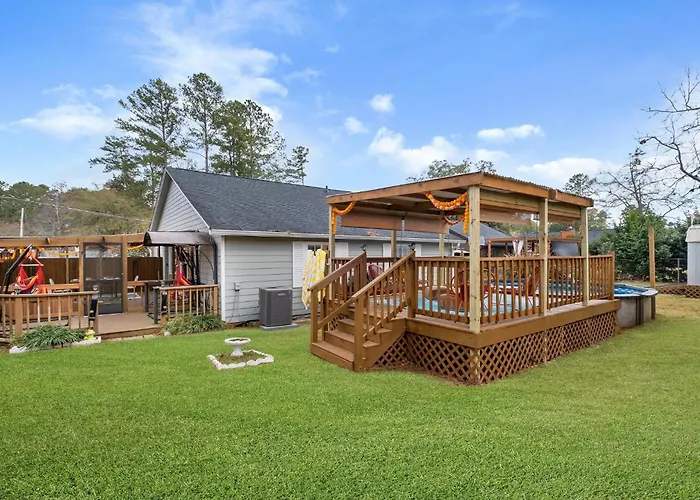 Сasa de vacaciones Boho Indian Oasis: 3bd - Pool - Tranquil Retreat Tallahassee